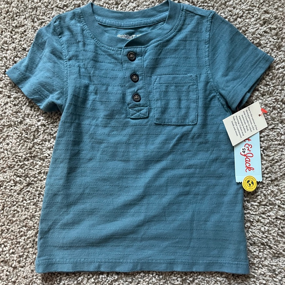 Kids blue Short Sleeve Tee